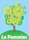 Le logo du Pommier.